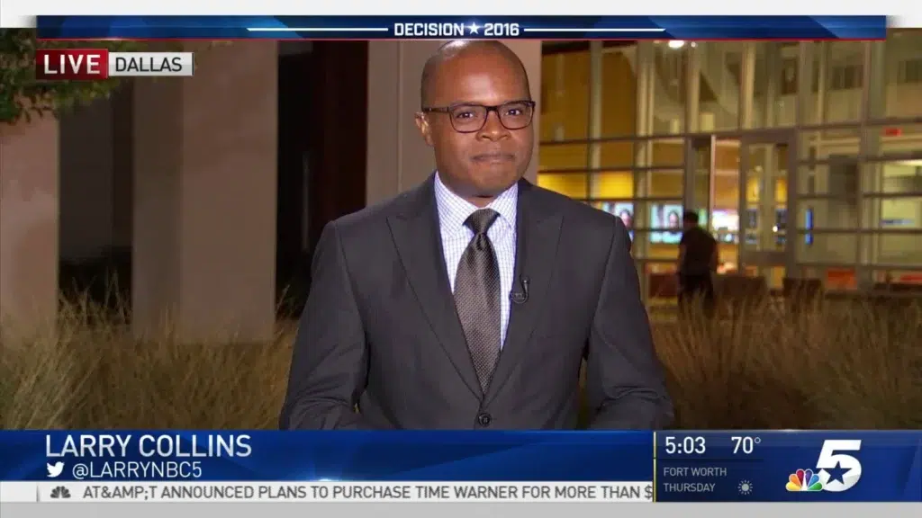 Larry Collins at NBC 5